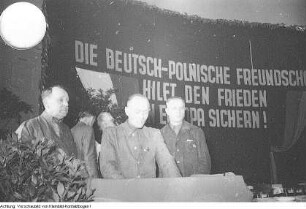 Görlitz, Landestagung der Deutsch-polnischen Gesellschaft, 25. Februar 1951