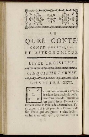 Chapitre XXVI.