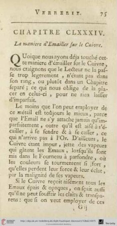 Chapitre CLXXXIV