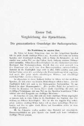 Die grammatischen Grundzüge der Sudansprachen.