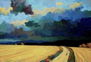 Aufziehendes Gewitter