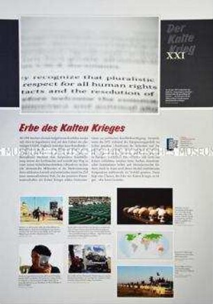 Schautafel Nr. 21 der Ausstellung "Der Kalte Krieg. Ursachen - Geschichte - Folgen", herausgegeben vom Berliner Kolleg Kalter Krieg und der Bundesstiftung zur Aufarbeitung der SED-Diktatur.