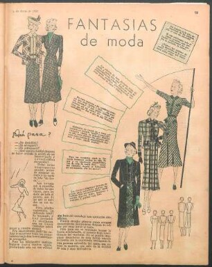 Fantasías de moda [Dibujos]