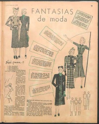 Fantasías de moda [Dibujos]