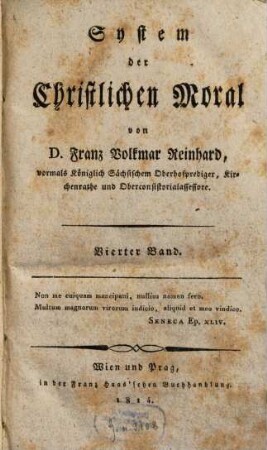 System der christlichen Moral, 4