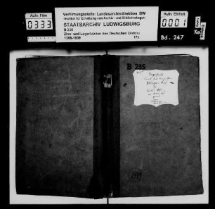 Amt Wachbach: Lagerbuch über Rengershausen