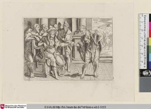 [Saulus bittet den Hohepriester um Briefe nach Damaskus an die Synagogen; And Saul ... went unto the high priest and desired of him letters to Damascus]