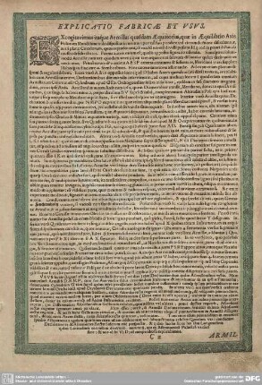 Explicatio fabricae et usus.