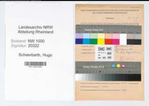 Entnazifizierung Hugo Scheerbarth, geb. 10.03.1899 (Buchhalter)