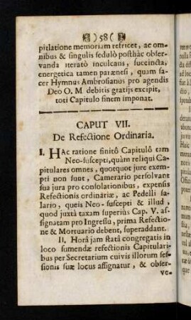 58-62, Caput VII