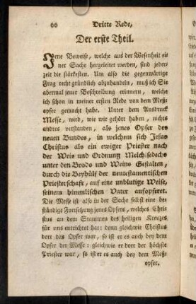 66-74, Der erste Theil.