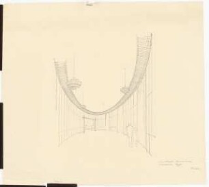 Stadttheater, Bremerhaven: Foyer: perspektivische Ansicht