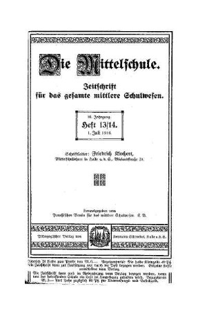 13/14: Heft 13/14