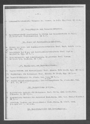 19. Vererbungslehre und Rassenhygiene.