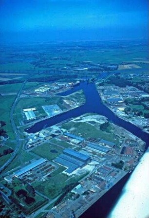 Meyer-Werft Papenburg im Aufbau