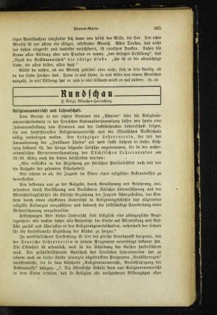 Religionsunterricht und Lehrerschaft