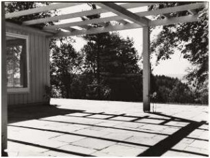 Garten von Bauer, Rhode: Terrasse, Pergola