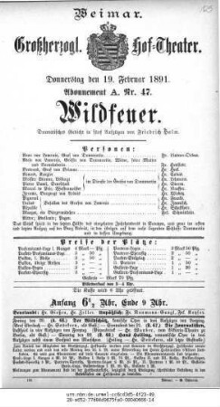 Wildfeuer