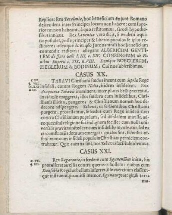 Casus XXI. [bis Casus XXX.]