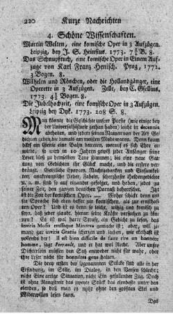 Martin Welten, eine komische Oper in 3 Aufzügen.
