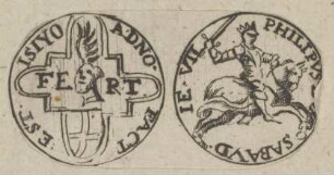 Bildnis von Philipp I. von Savoyen