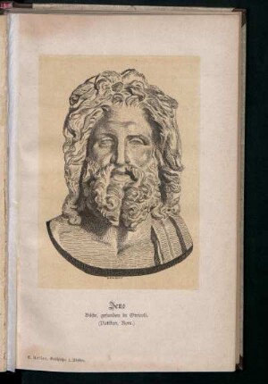 Zeus. Büste, gefunden im Otricoli. (Vatikan, Rom.)