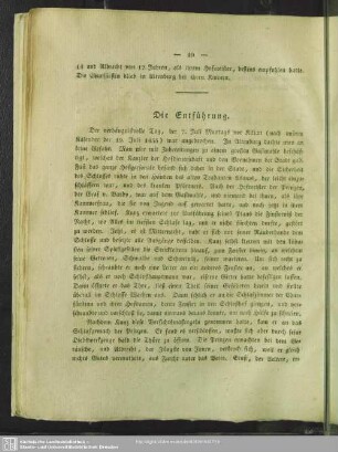 Die Entführung