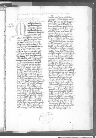 Tauler. Mystische Texte, u.a. Meister Eckhart. Nikolaus von Nürnberg. Johannes Nider. Nicolaus Cusanus. Mönch von Salzburg - BSB Cgm 628