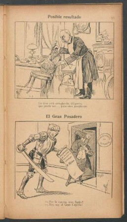 Posible resultado [y] El Gran Posadero - [Viñetas cómicas]