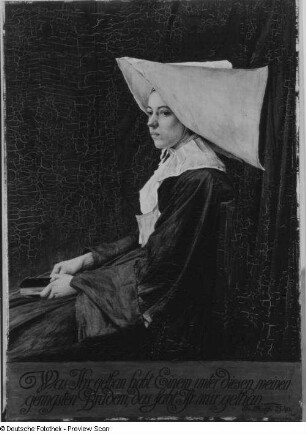 Barmherzige Schwester : Gemälde, 1957