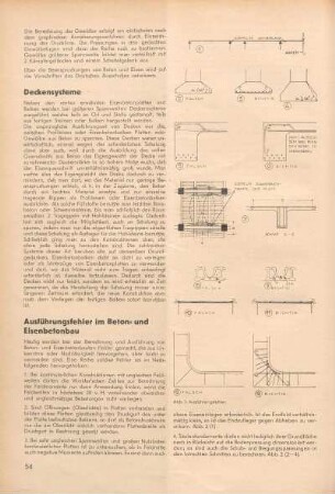 Ausführungsfehler im Beton- und Eisenbetonbau