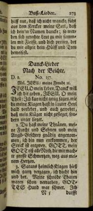 Danck-Lieder.