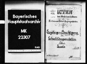 Einjährigen-Berechtigung (mittlere Reife) der Lehrerbildungsanstalten. Generalia.
