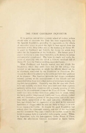The First Castilian Inquisitor : (Niccolò Franco)