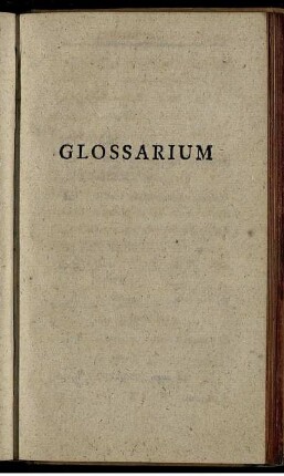 Glossarium.