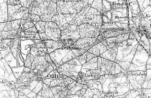 Wittichenau-Dubring. Reichskarte, 1:100.000, Einheitsblatt Nr. 89, 1922