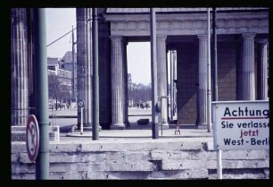 Am Brandbg. Tor 13.4.63.