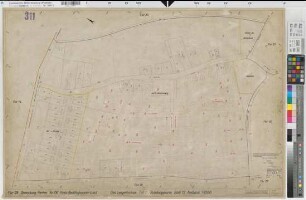 Herten (Herten), Umlegung Langenbochum, Teil III Bl.12 Herten Flur 29