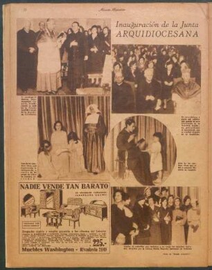 Inauguración de la Junta Arquidiocesana [Fotografías]