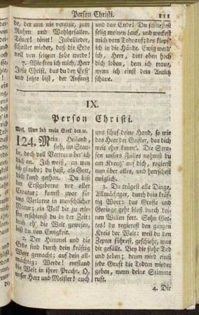 IX. Person Christi. - X. Sendung und Geburt Christi.