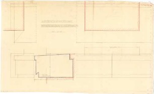 Billing, Hermann; Singen; Krankenhaus - Hauptbau, Loggiengesims (Details)
