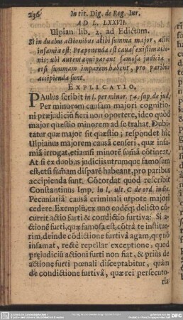 Ad L.LXXVII. Ulpian lib. 2. ad Edictum