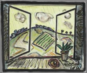 Ohne Titel [Fenster zur Landschaft]