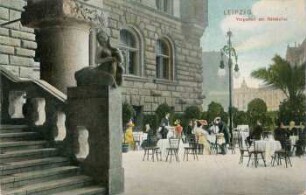 Leipzig: Vorgarten am Ratskeller