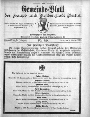 1915,40: Nr. 40, 3. Oktober 1915