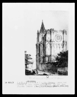 Crépy-en-Valois, Ruine der Kirche Saint-Thomas