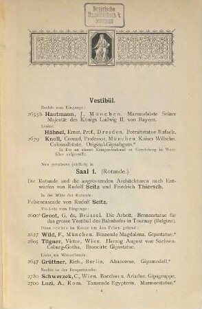 Illustrirter Katalog der Internationalen Kunstausstellung im Königl. Glaspalaste in München 1883