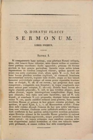 Q. Horatii Flacci opera omnia : Ad optimorum librorum fidem edita cum variarum lectionum delectu, 2