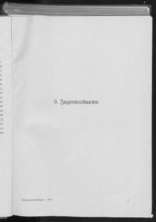 3. Ingenieurbauten.