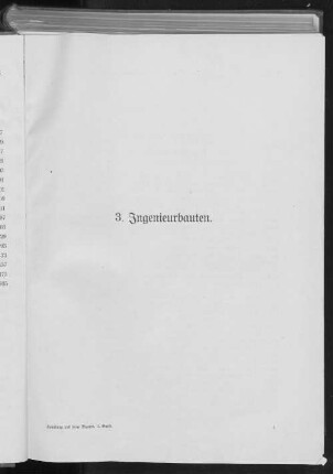 3. Ingenieurbauten.